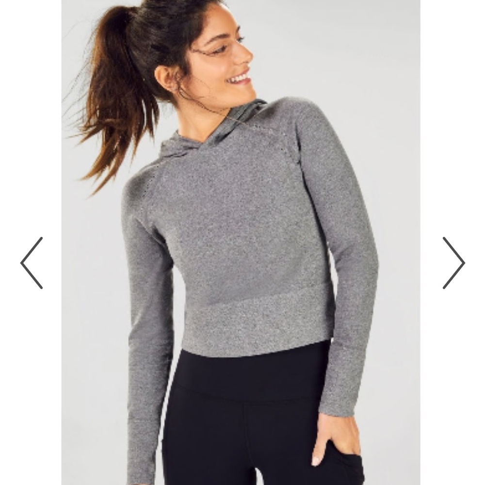 Fabletics women’s grey hoodie size small
